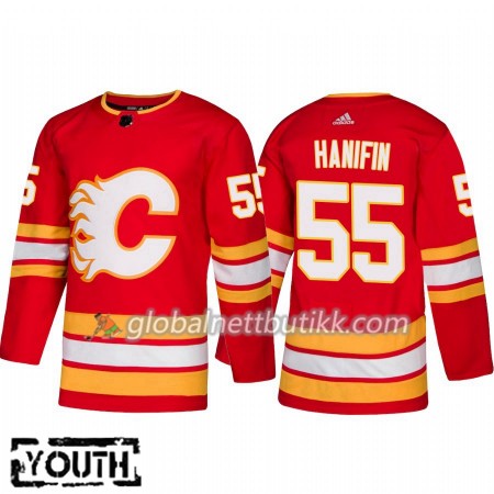 Calgary Flames Hockeydrakt Noah Hanifin 55 Alternate 2018-2019 Adidas Authentic - Barn